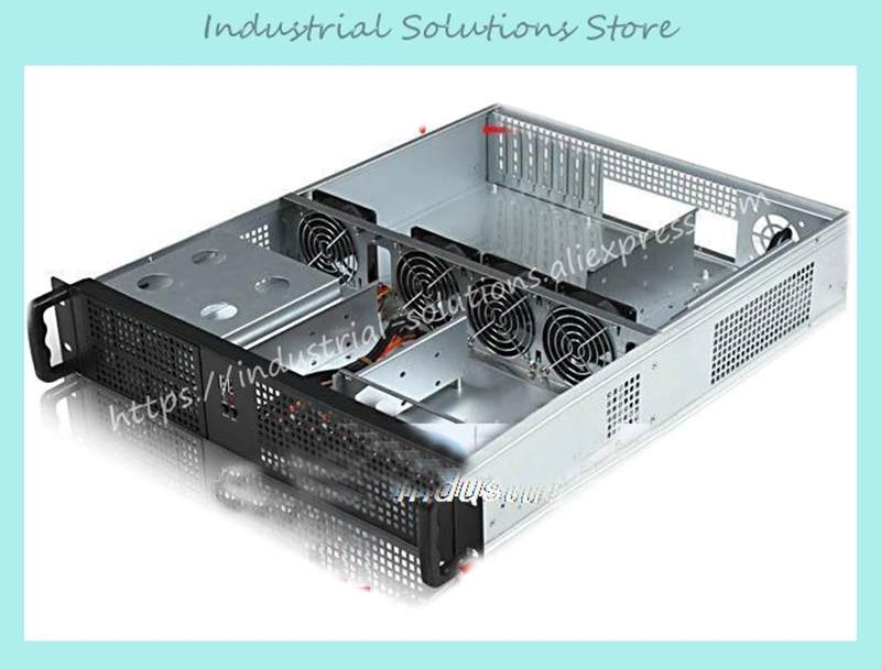 New 2U Industrial Computer Case Server Computer Case 4 Hard Drive 2 Optical Drive Bit Large-Panel Big Power Supply New 2U Industrial Computer Case Server Computer Case 4 Hard Drive 2 Optical Drive Bit Large-Panel Big Power Supply