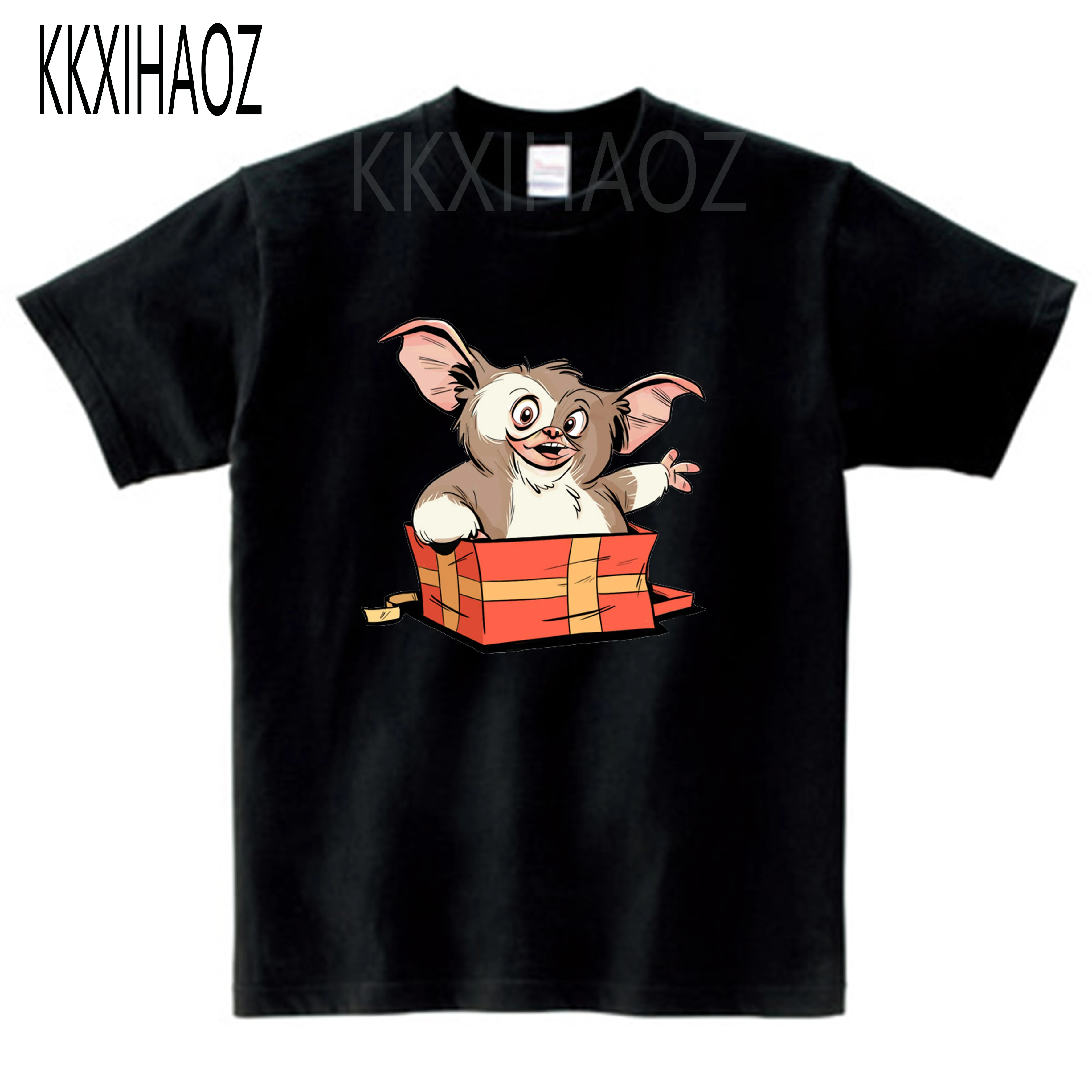 Модная Забавная детская футболка с принтом «Gremlins Gizmo» детские летние футболки с короткими рукавами, повседневные топы для мальчиков и девочек, одежда для малышей, MJ
