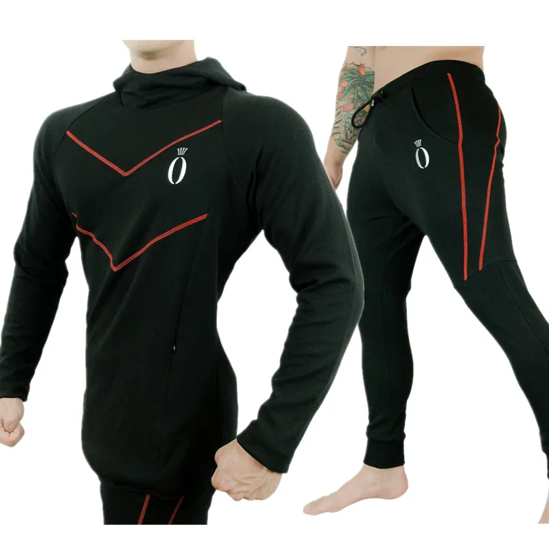 jogging pants and hoodies