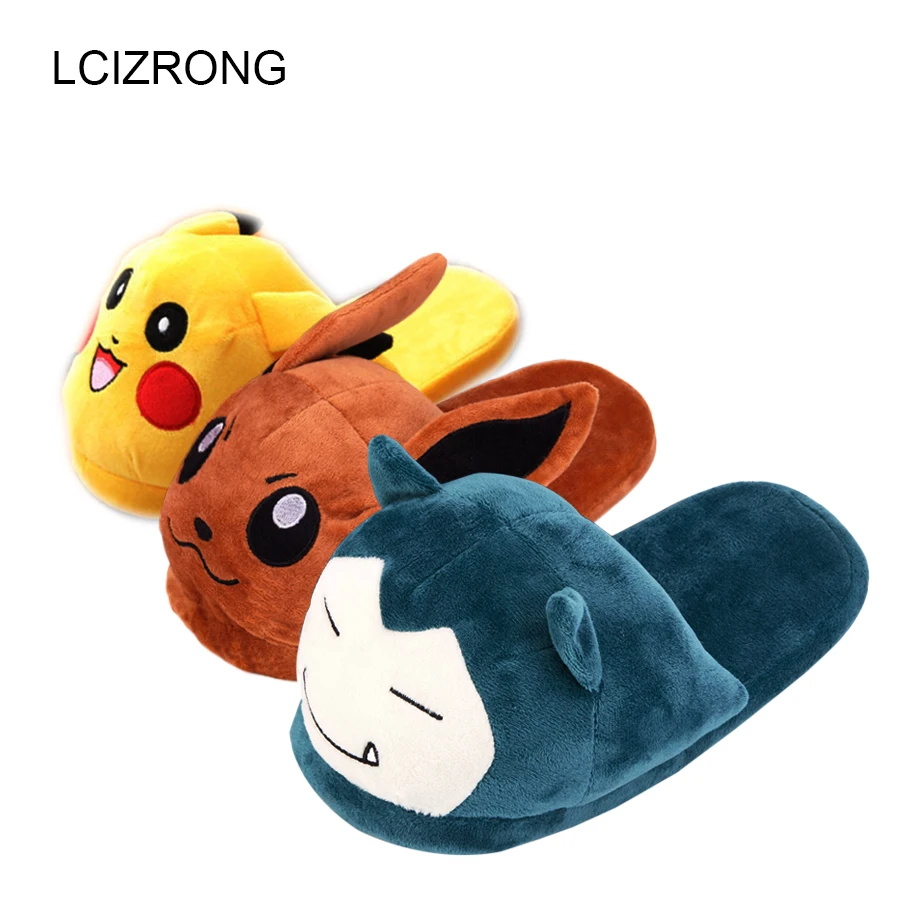 

LCIZRONG Women Cartoon Slippers Lovers Warm Anime Woman Slippers Mouse Pattern Plush Shoes Ladies/men Home House Slippers