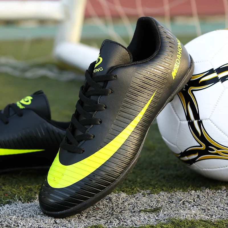 preço ZHENZU chuteira futebol profissionais Homens Crianças Futsal Chuteiras Turf Indoor Soccer Shoes Chuteiras Superfly Originais Sapatilhas Chaussure de Pé