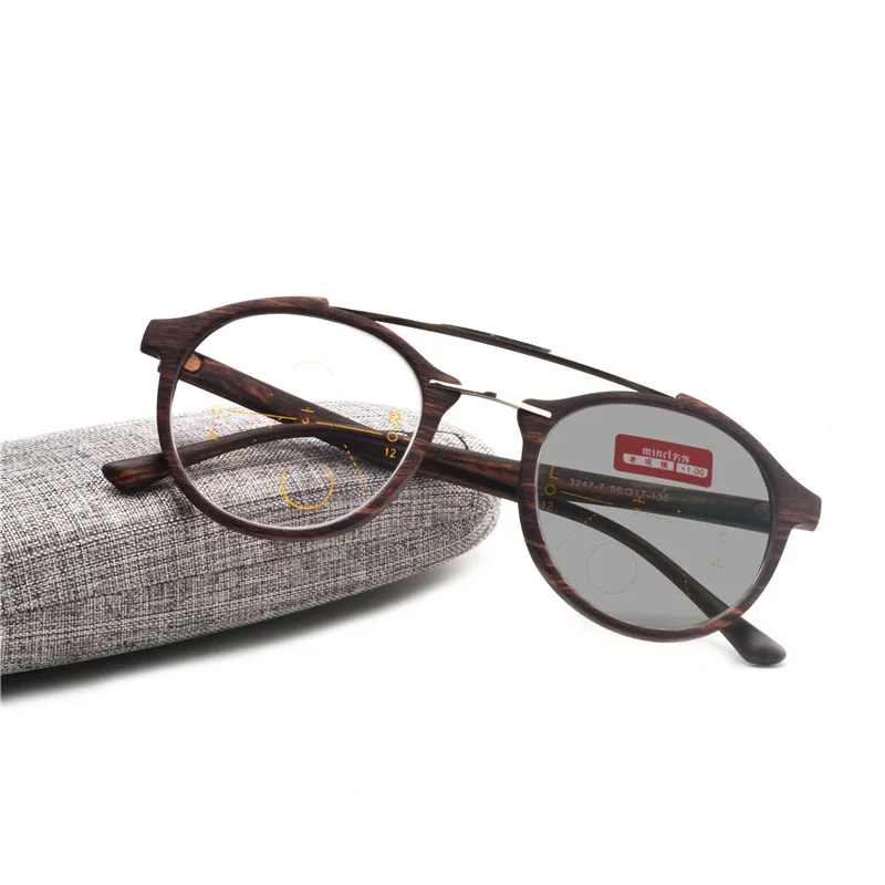 

Progressive Multifocal glasses Transition Sunglasses Photochromic Reading Glasses Men Reader Near Far sight diopter FML