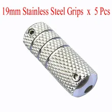 19 мм Татуировка рукоятка из нержавеющей стали с задней стволовой насадки для тату Поставка 304-1
