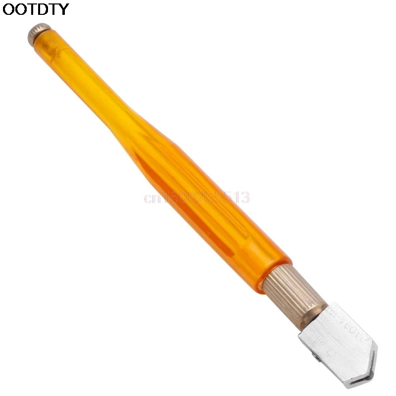 Новый 1 шт. antislip Пластик ручка Solid blade подачи масла Стеклорезы Резка Инструменты