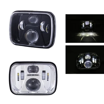 

7x6" 5X7" LED Projector Headlight Hi-Lo Beam Seal For Jeep Cherokee XJ Trucks