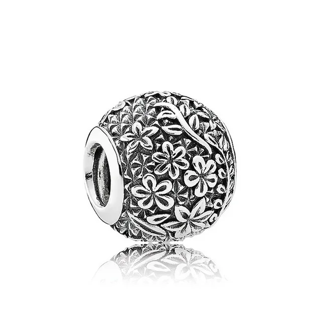 

Kristie 100% of 925 sterling silver 1:1 flower-like retro 60th anniversary series of ACTS the role of free shipping