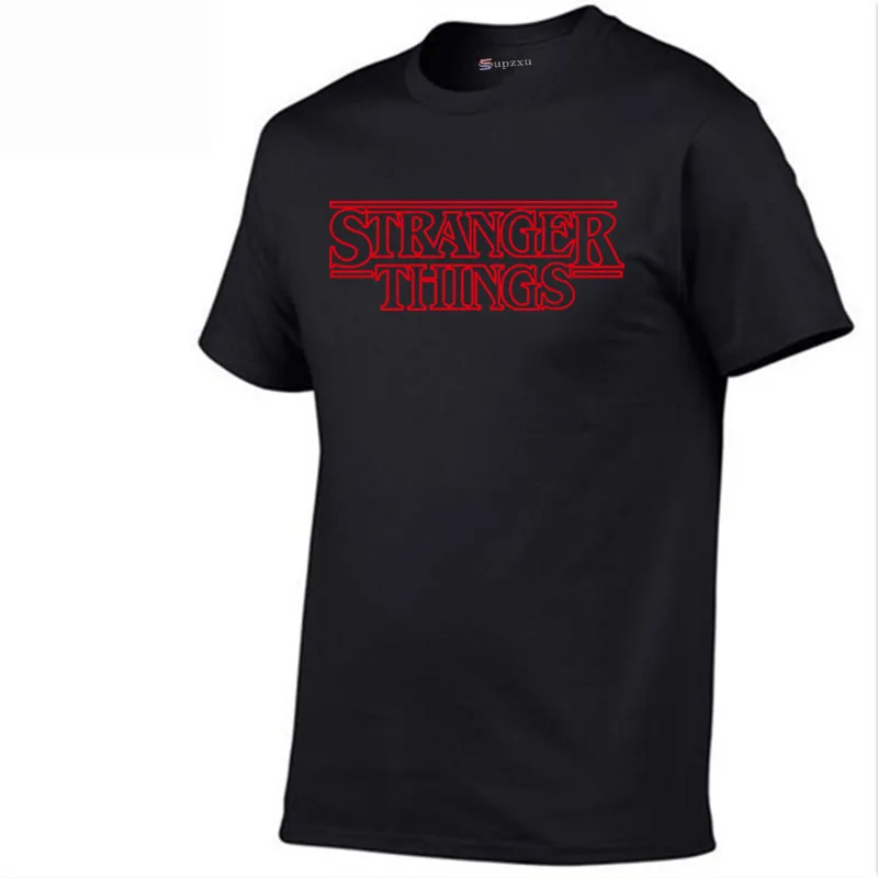 

Stranger Things Inspired Top Shop Unisex Men's and Women's TV Horror Summer New T-shirt Letter Printed Cotton Fashion T-Shirt
