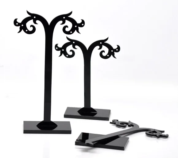 

2016 Hot 1 Set Acrylic Earring Display Tree Shaped Jewelry Display Stand Holder