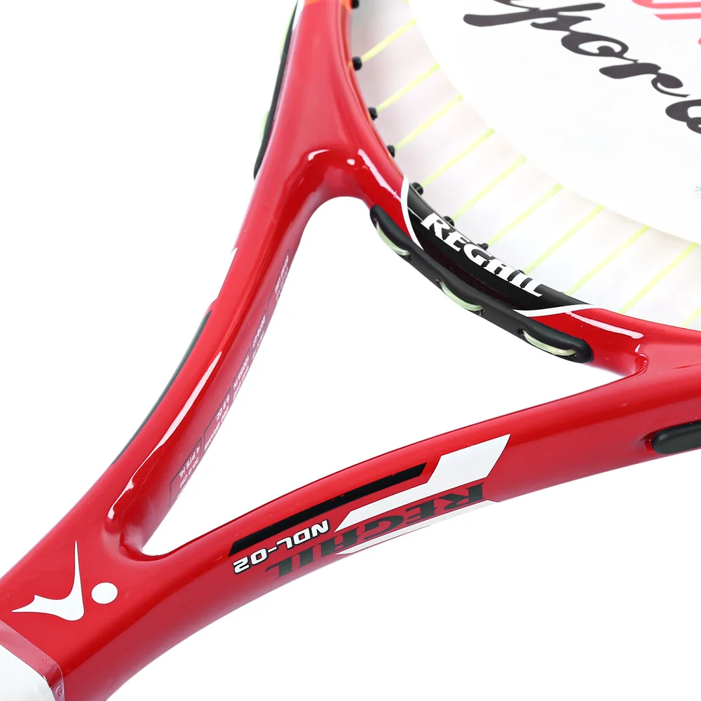 Теннисные ракетки для тренировок, конкурентоспособная Теннисная ракетка из углеродного алюминиевого сплава, теннисные ракетки, ракетки с сумкой