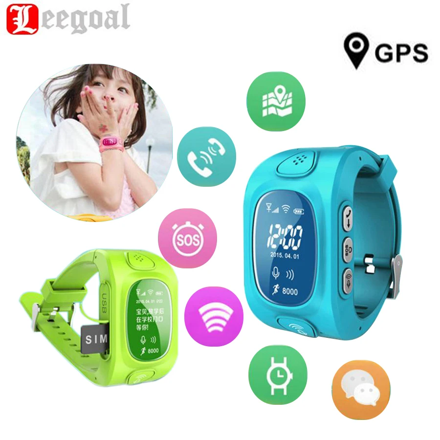 Y3 Smart Kids Watch LCD Screen LBS/GPS/GSM/Wifi Triple