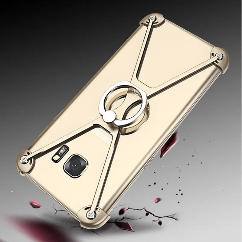 imágenes para Para samsung galaxy s7 edge s6 edge plus case marco de metal Anillo de Soporte Para S6 edge parachoques de Lujo A Prueba de Golpes Cubierta De Aluminio Delgado imágenes para Para samsung galaxy s7 edge s6 edge plus case marco de metal Anillo de Soporte Para S6 edge parachoques de Lujo A Prueba de Golpes Cubierta De Aluminio Delgado