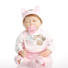 22 дюйма 55 см силиконовые куклы для новорожденных, реалистичные куклы для новорожденных, игрушки для девочек, подарок принцессы, игрушки для детей