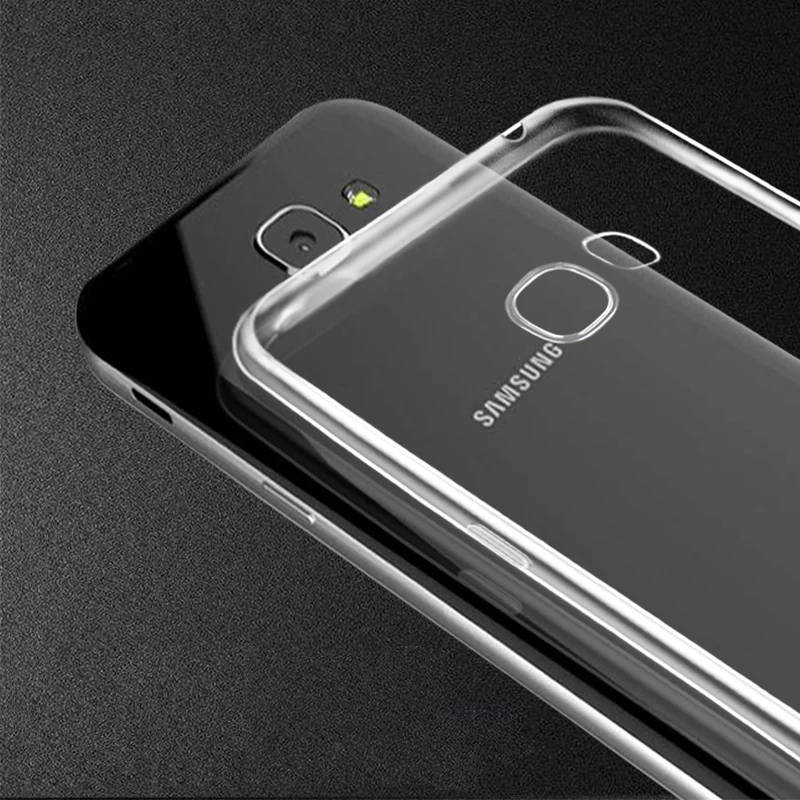 Прозрачный чехол для Samsung Galaxy S8 S9 S10 плюс S4 S5 S6 lite S7 край A9s A6s A8s A3 A5 A7 2016 2017 caese из