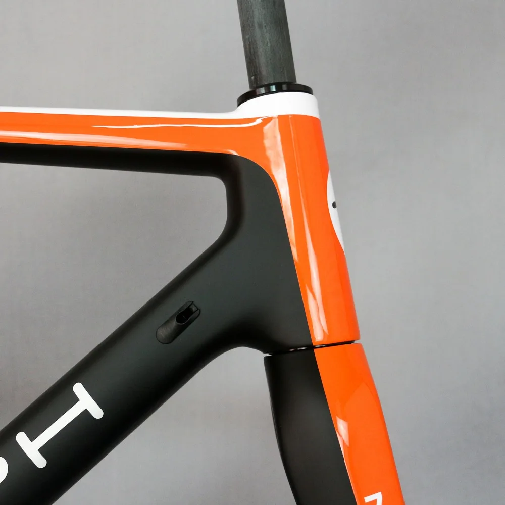 Заказной Дорожный/гравийный велосипед карбоновая рама 700C покрышка полностью углеродная гравийная велосипедная Рама GR029