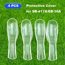 Vbatty 4 шт. Стоматологические продукты электрическая зубная щетка прозрачные шапочки для полости рта B зубная щетка головка SB-417A EB-30A