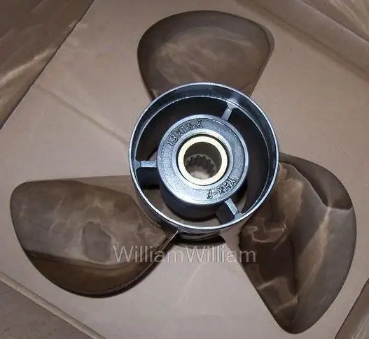 

Free shipping Propeller for Suzuki 4 stroke 115-140HP outboard motor substitute 19 inch stainless steel 13*19-K