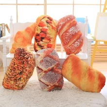 Французского хлеба Длинная форма плюшевые подушки игрушка хлеб декоративные диван стул подушки Имитация Плюшевые игрушки 50/70 см