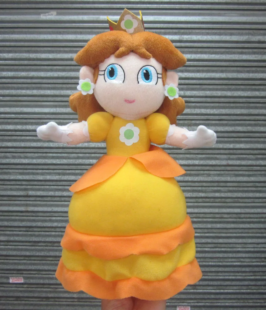 New 12 Anime Super Mario Peach Cute Plush Soft Doll Toy free shipping