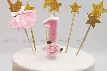 

Birthday Cake Decoration Birthday Digital Birthday Candle Arrangement Romantic Adult Birthday Party
