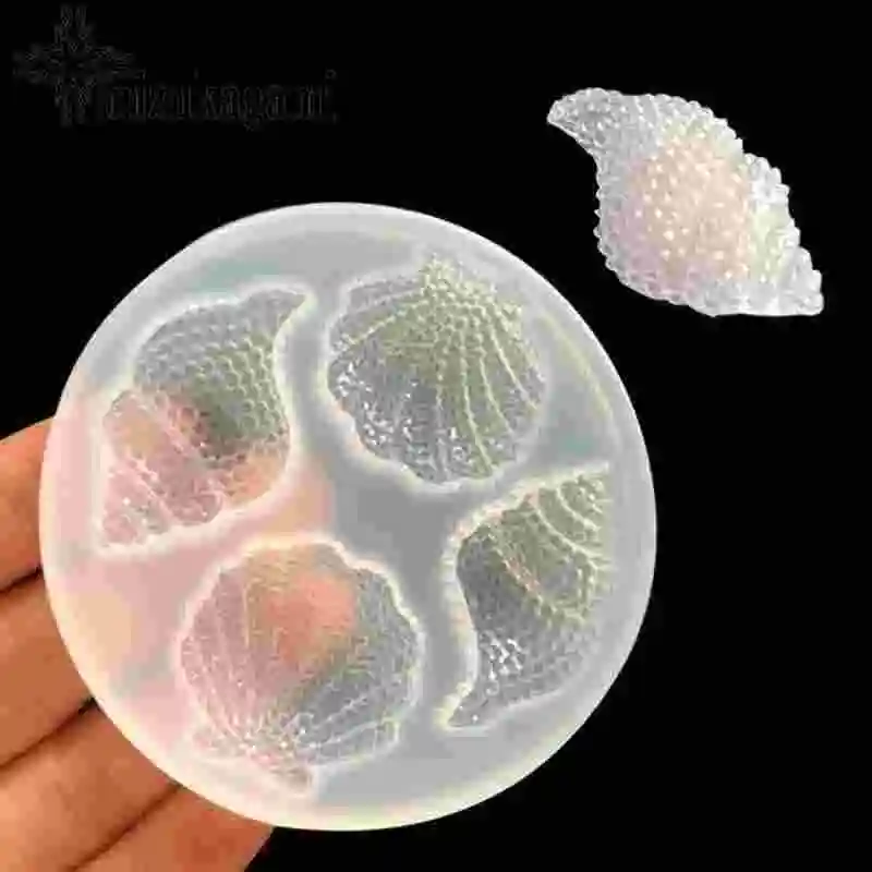 

Flash Shell Silica Mold Shell Conch Silicone Resin Mold For DIY Fashion Jewelry Making Finding Molds Accessories