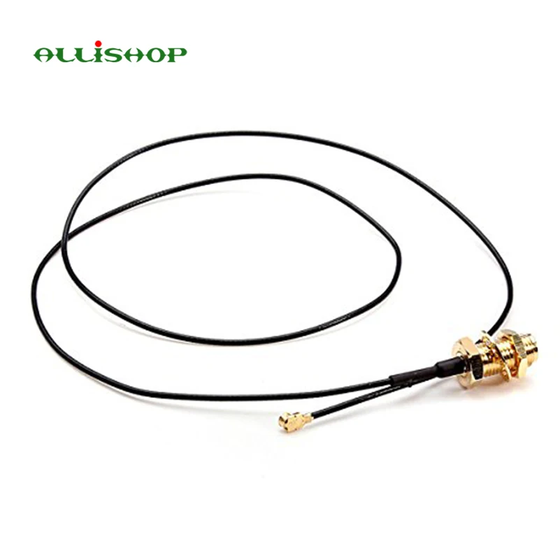 

AlliSHOP U.FL IPX ipex to SMA Female Coax 1.13mm Cable sma pigtail sma socket connector for PCI WiFi Card 20CM, 25CM, 30CM, 50CM