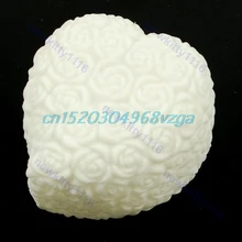 LED Night Light Romantic Colors Changing Roses Heart Decoration Candle Lamp Night light #H028#