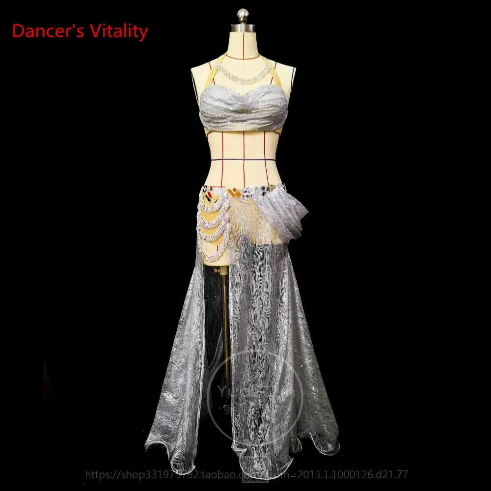 

2019 New Bollywood Belly Dance Costume Women Costume Costume Belly Dancing Set Professional Customization Bra+Skirt 2pcs