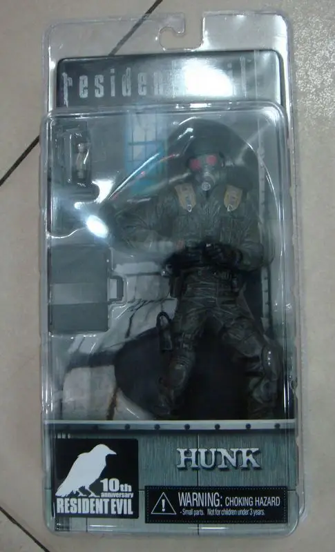 

NECA Hunk 10th anniversary Resident Evil ARCHIVES SERIES 7" Action Figure New in BOX