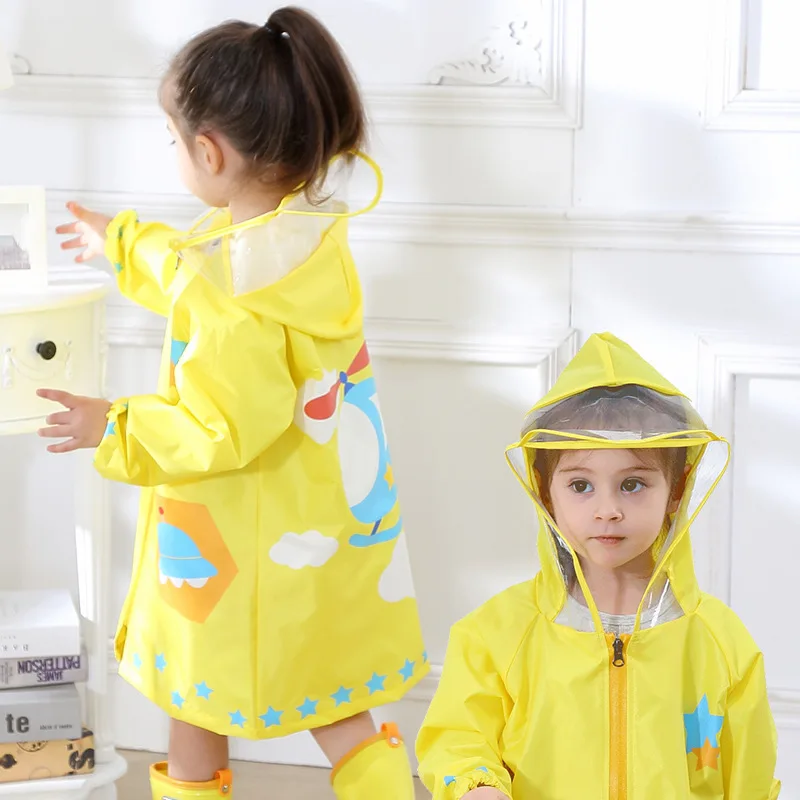 DAPERCI Chubasquero Moda para niños, Chubasquero Impermeable