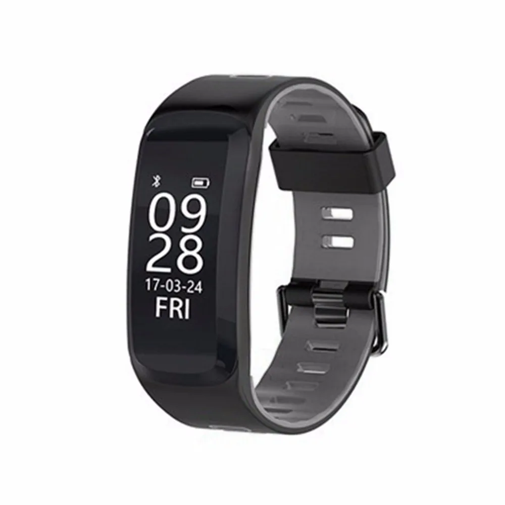 

Heart Rate Smart Bracelet Blood Pressure Oxygen Monitor GPS Sports Tracker F4 Band Sleeping Reminder Wristwatch For IOS Android