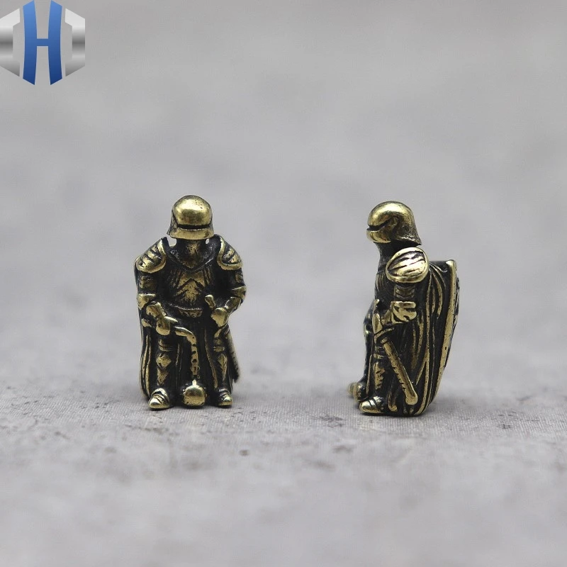 Ranger Soldier латунные бусины для ножей персональные с черепом EDC бусы брелок