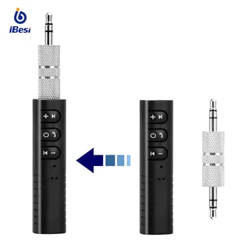 

iBesi BT-2 Bluetooth Receiver Bluetooth Transmitter AUX 3.5mm Jack Bluetooth Audio Adapter for Wireless Car Handsfree