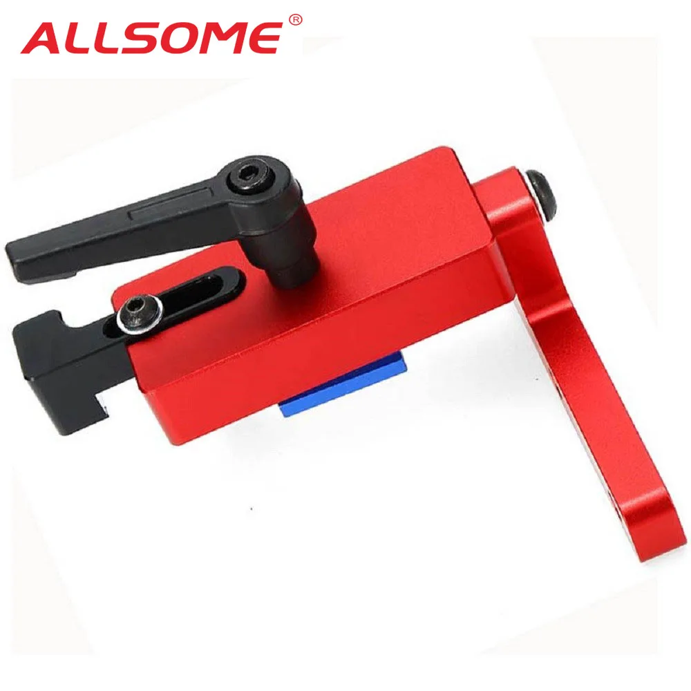 

ALLSOME Miter Track Stop For 30mm/45mm T-track Woodworking Tool Parts HT1666