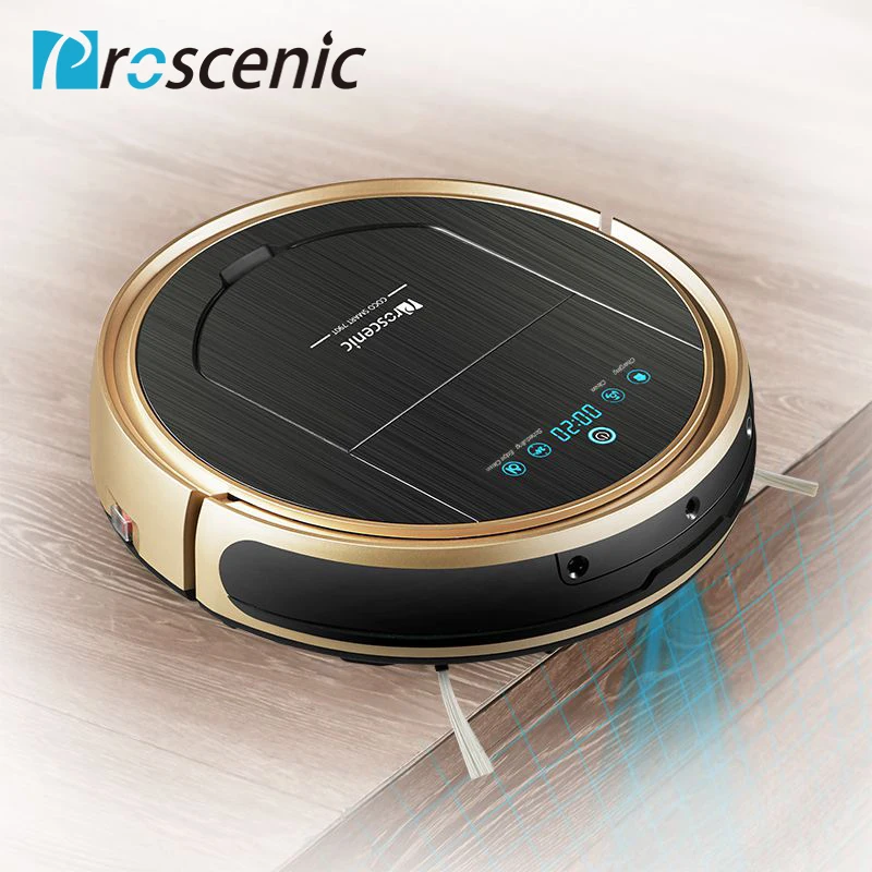 Proscenic 790T Robot Vacuum Cleaner Powerful Suction with APP Map Schedule Auto Charge Pet Hair Cleaning Robot Vacuum