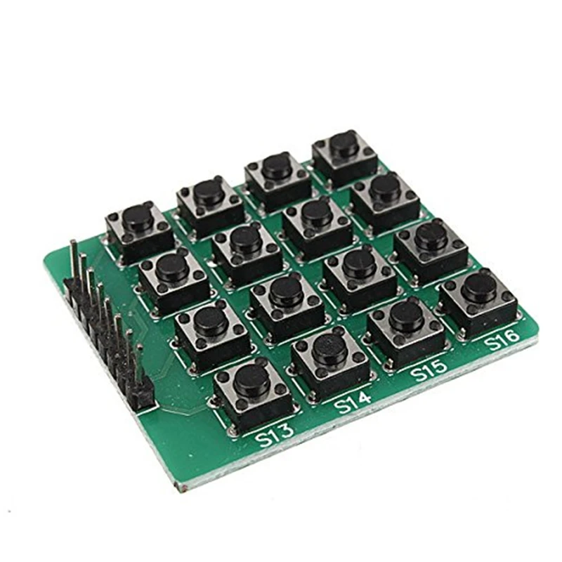 4 х клавишная матричная клавиатура модуль клавиатуры с 16 кнопками для Arduino|button module