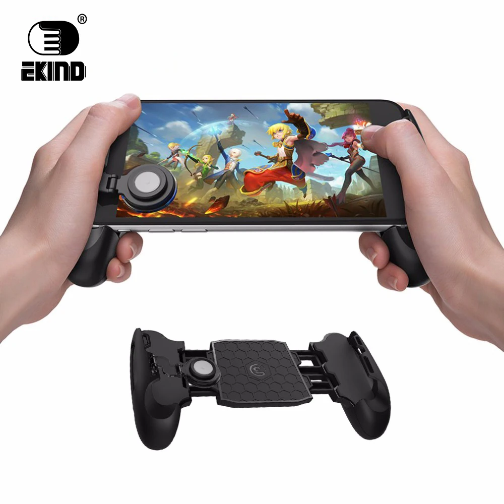 Beste EKIND F1 Telescopische Gamepad Gaming Gamer Android Joystick Extended Handvat gamepad voor iPhone X 5 S 6 S Xiaomi yi Smartphone