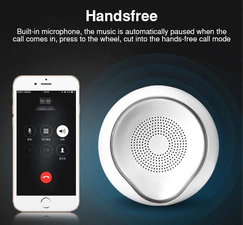 Mini Portable Speaker Wireless bluetooth Speaker IPX4 Waterproof Soundbar Bass Boombox Sound box with Mic TF Card LED light (14)