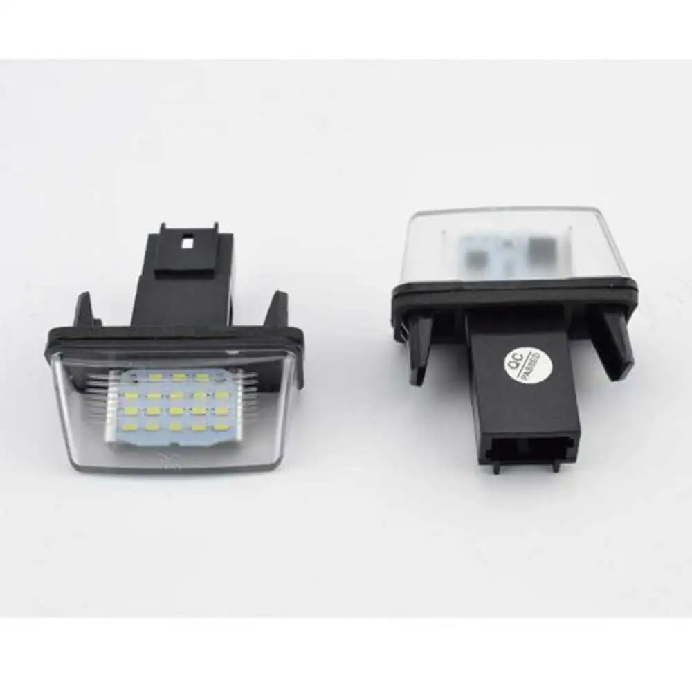 1 шт. 12 В Светодиодная лампа для номерного знака Peugeot 206 207 306 307 406 407 Citroen C3 C4 C5