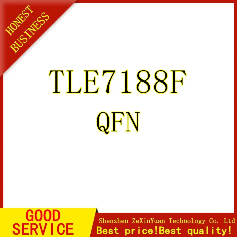 

10PCS TLE7188F IC DRIVER 3PH BRIDGE 48-VQFN 7188 TLE7188 PG-VQFN-48-4 Best quality