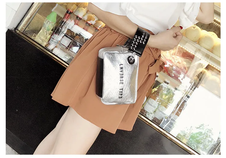 NIGEDU Luxury mini flap bag women chains Crossbody bag Fashion Designer rivet girls Handbag female Shoulder bag Clutch wallet (1)