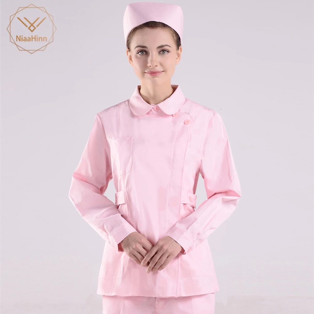 

New Medical scrubs Set Nursing Uniforms Medical Clothing Dental Clinic Nursing Scrubs Women Hair Dresser nurse medical uniform