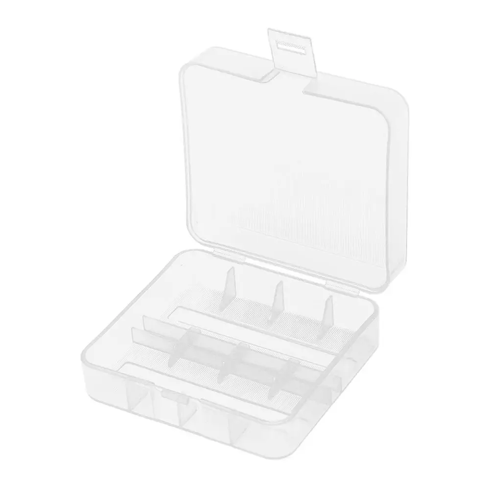 

Hard Plastic Box Holder Storage Box Container for 2 x 26650 Battery