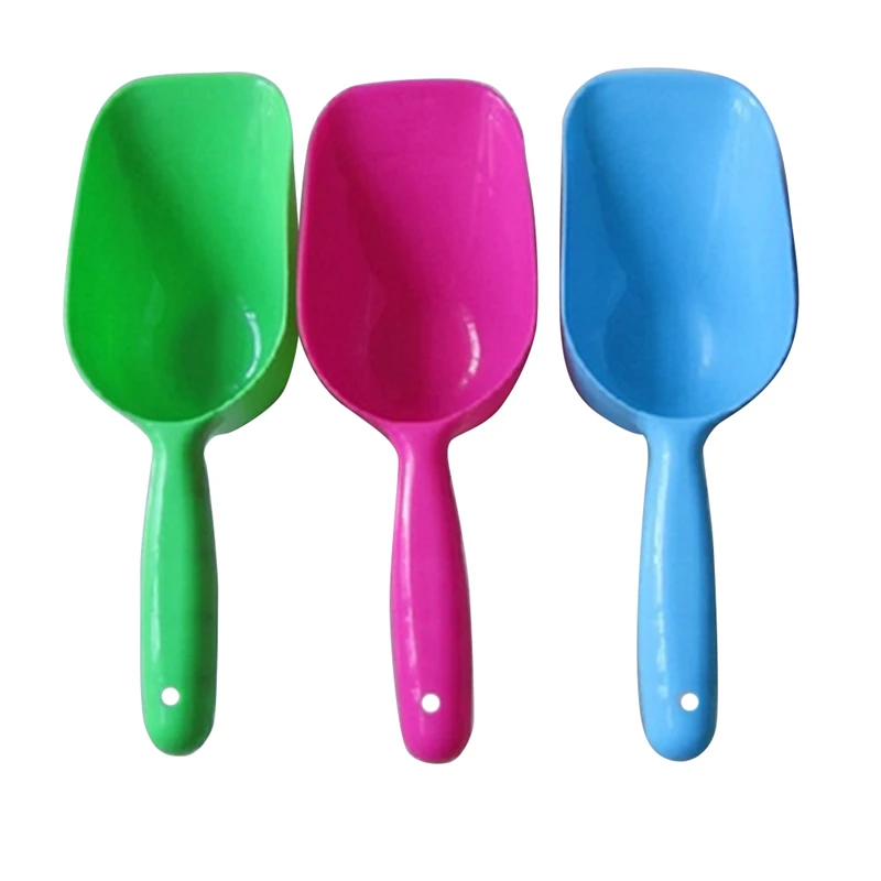

1pc 3 Colors Pet Dog Puppy Cat Bird Ferret Rabbit Food Plastic Feeder Scoop Shovel Spade Dishes Tool Pet Products Dog Supplies