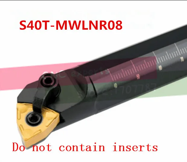 

S40T-MWLNR08/S40T-MWLNL08,internal turning tool holder original boring bar suitable mini lathe machine use carbide