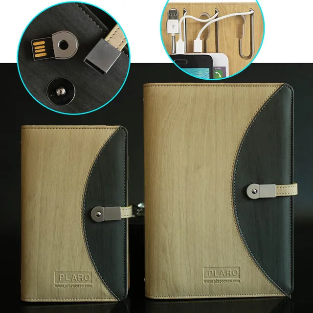 Buy company gift can custom planner charger filofax