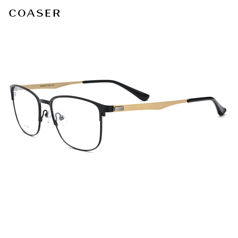 

Titanium round glasses frame men Wide gafas Optical eyeglasses myopia Oversize Eyewear eye spectacle frame for men's glasses