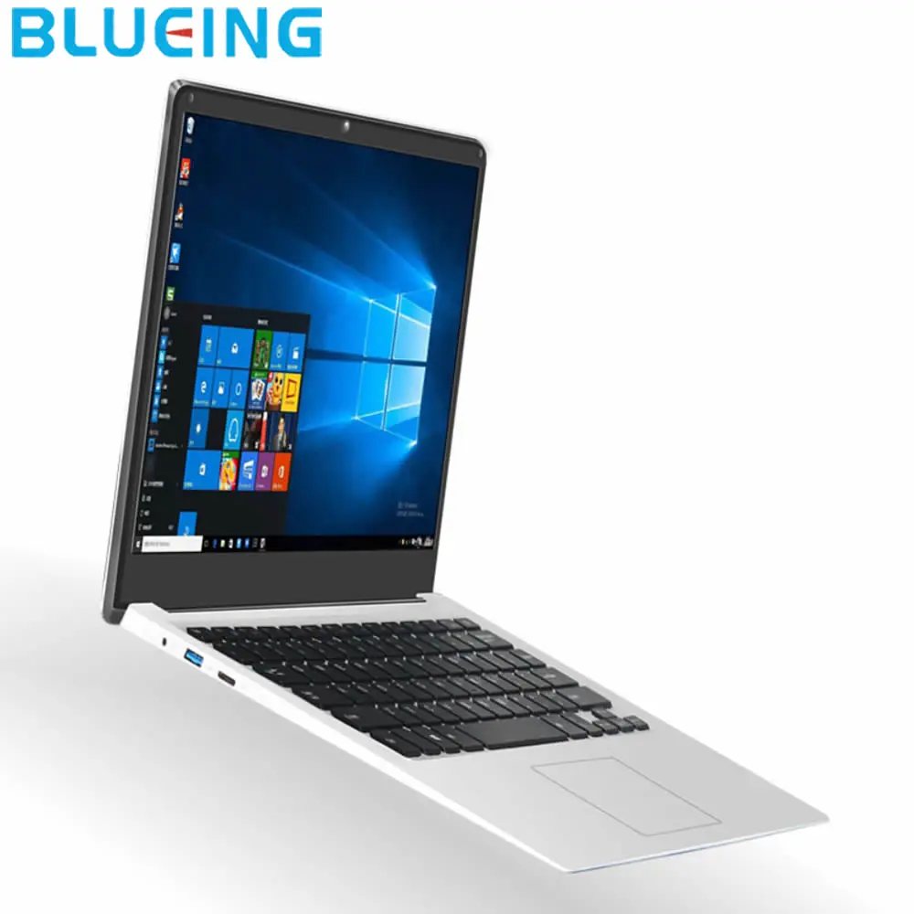 Lowest Price 14.1 inch ultra-slim laptop 2GB 32GB SSD Intel Z8350 HD 1920*1080 Windows 10 WIFI bluetooth notebook computer free shipping