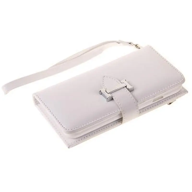 XINGDUO кожаный магнитный Съемный бумажник флип чехол для iPhone 7 7 PLUS 6 6 S 6plus 6splus Note 7 - Цвет: White