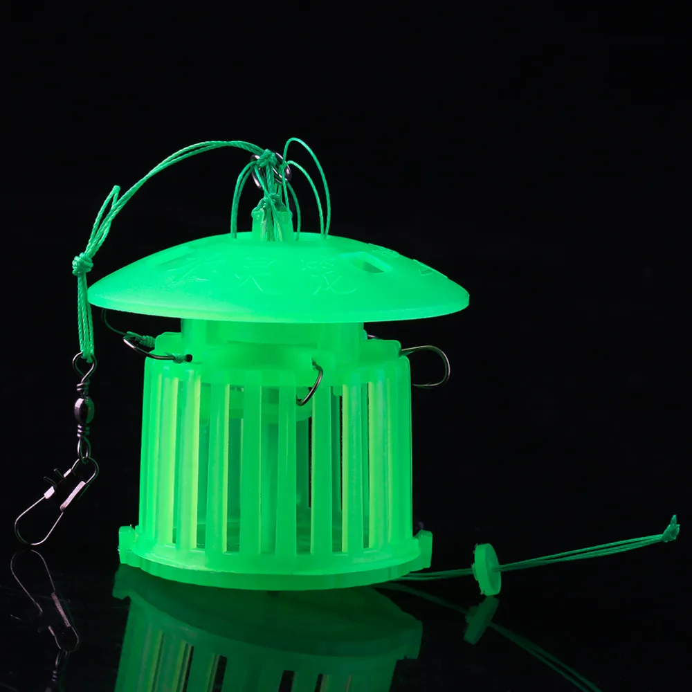 Bait Cage Fishing Trap Basket Feeder Fishing Lure Cage Fish Bait Lure