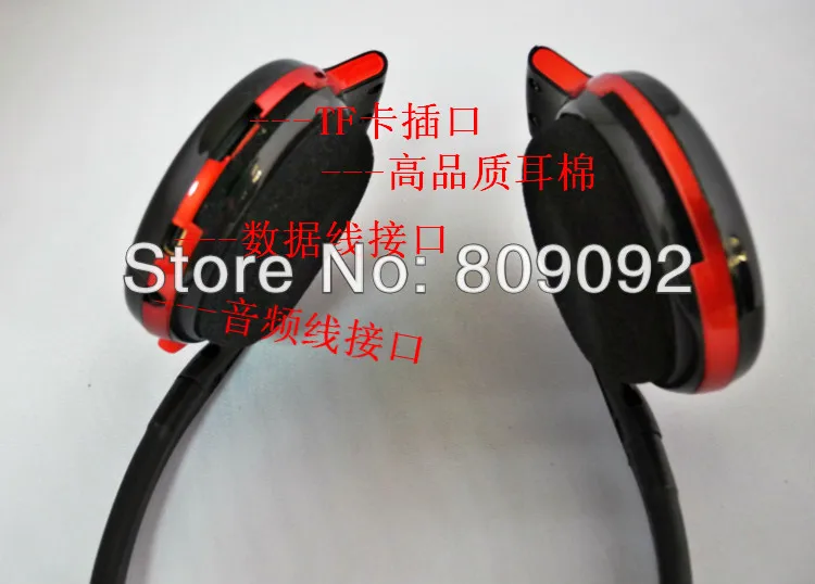 Беспроводные Bluetooth стереонаушники с гнездом для TF карты FM Радио MP3 сотовый